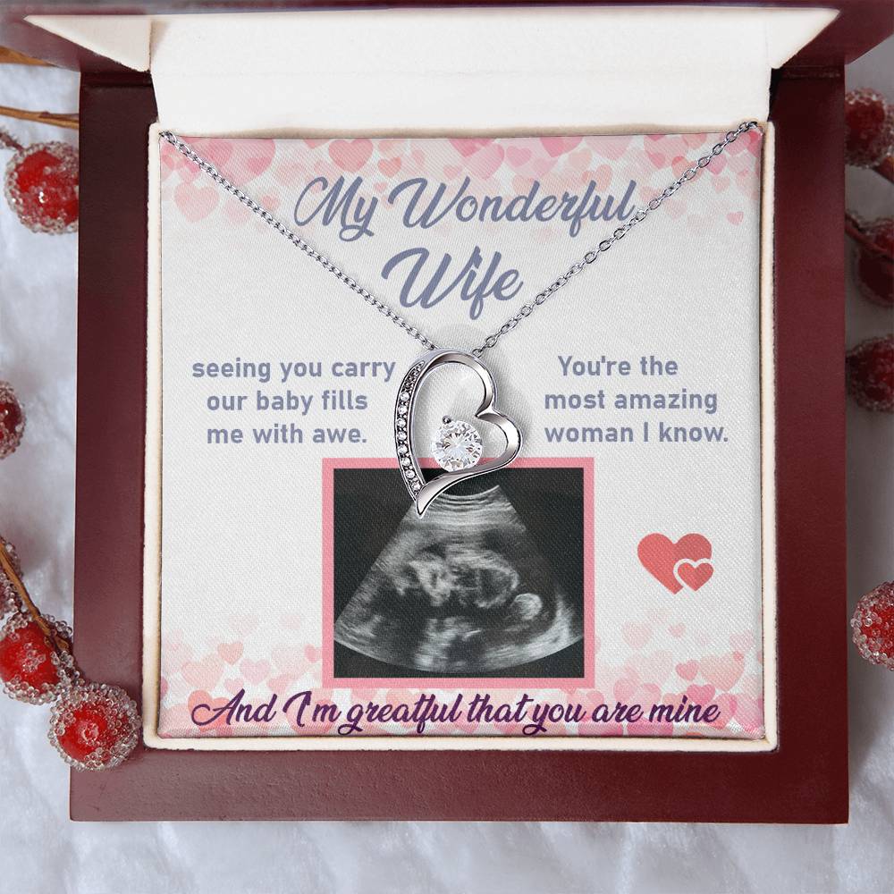 Extra Heartbeat Inside, Baby Announcement, Pregnancy Reveal, Mommy To Be, We're Expecting, Maternity, Ultrasound Image, Coming Soon, Baby Celebration