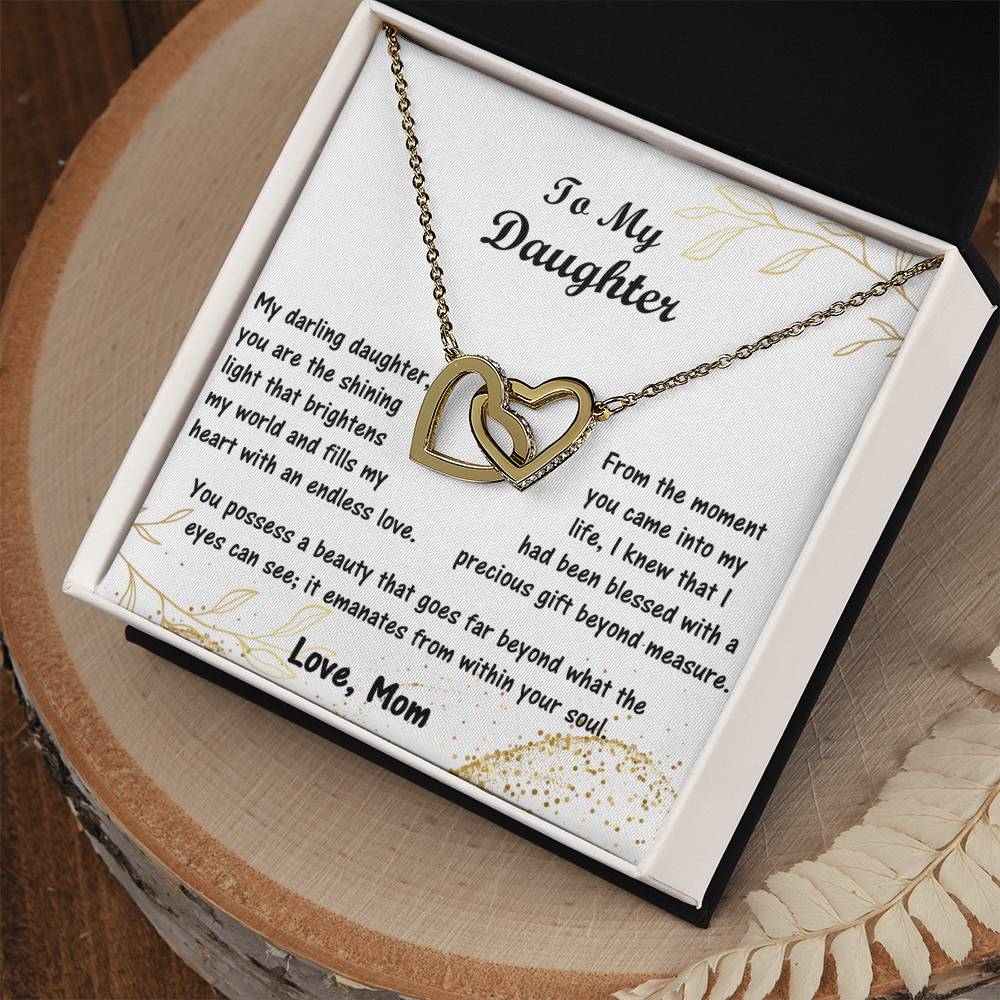 Precious Daughter - Interlocking Hearts Necklace